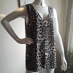 🔥SALE 🤑Daniel rainn animal print blouse L